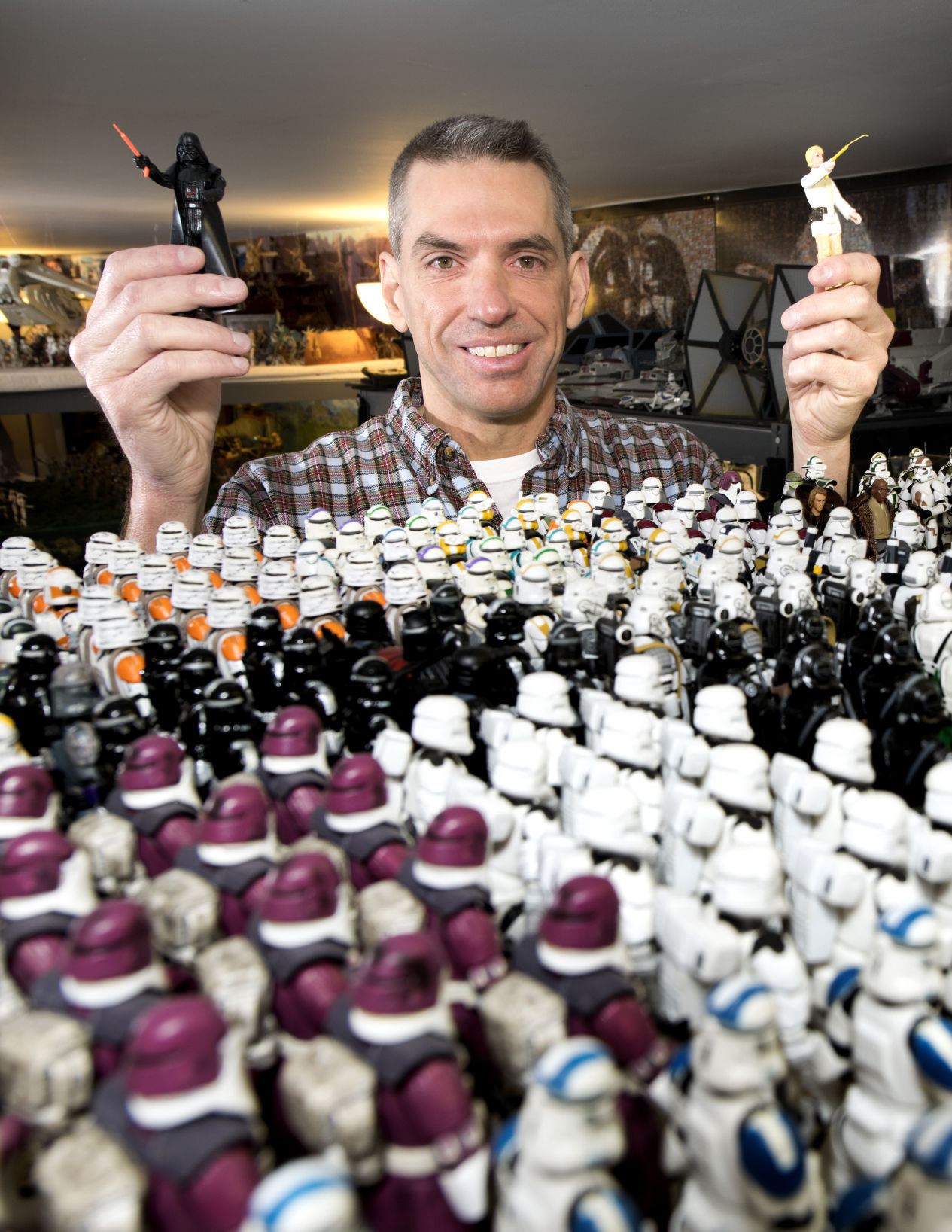 Star War collector Randy Van Peursem